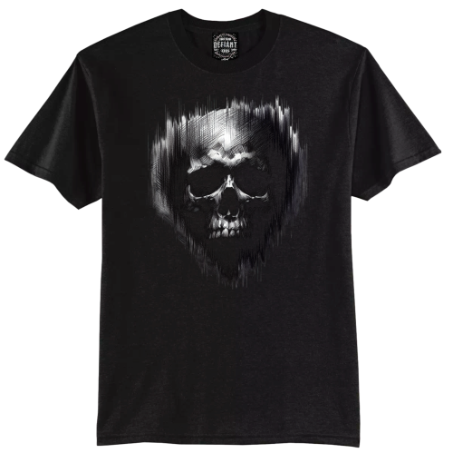 Defiant Skull t-shirt front