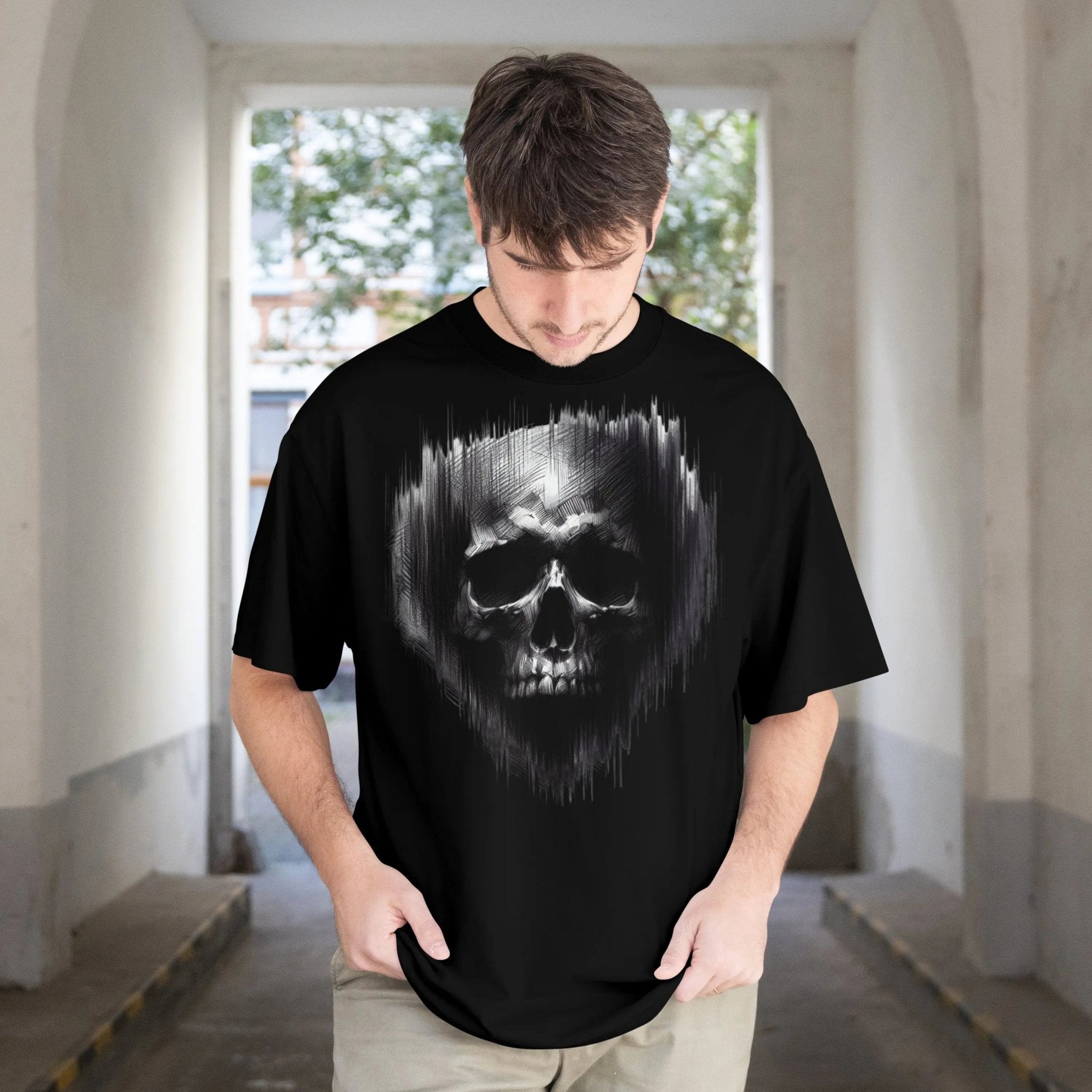 Skull Tall T-Shirt - Defiant Tees