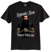 Defiant Legends Rise t-shirt front
